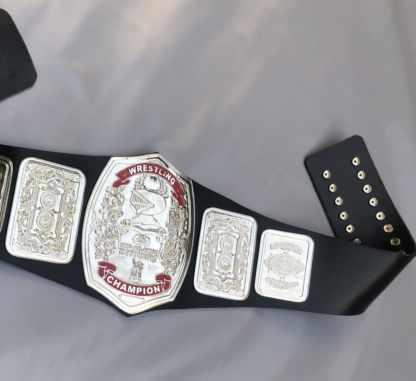 Premium Mid-Atlantic Heavyweight Championship Belt 4MM ZINC
