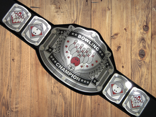 Bowling Championship champion Belt Emperor Series Adult Sized High Quality Metal Plates color wrestling games pins pin