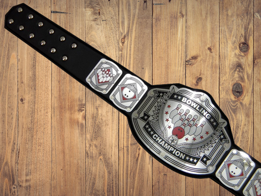Bowling Championship champion Belt Emperor Series Adult Sized High Quality Metal Plates color wrestling games pins pin
