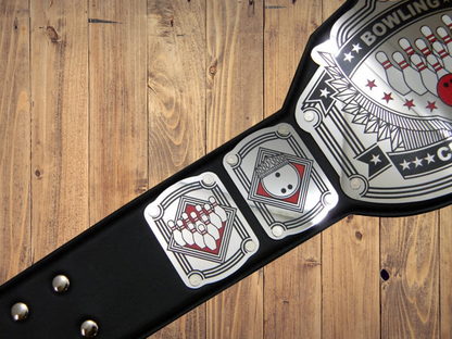 Bowling Championship champion Belt Emperor Series Adult Sized High Quality Metal Plates color wrestling games pins pin