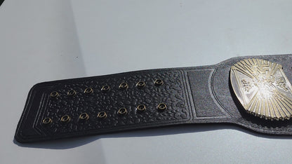 WWF Winged Eagle World Heavyweight Championship Replica Belt Gold & Silver 4MM