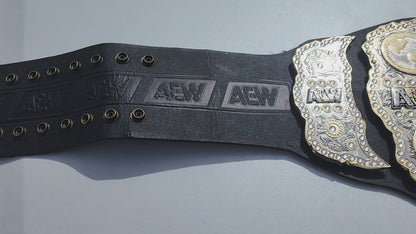 AEW World Championship Belt Replica – Adult Size Wrestling Title Belt  Premium Collectible Fan Gift 4mm Zinc