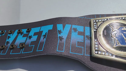 New YEET Heavyweight Wrestling Championship Title Belt Replica 4MM