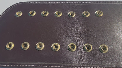 Premium CNC Crumrine Big Gold World Championship Belt Replica – Floppy Leather Zinc