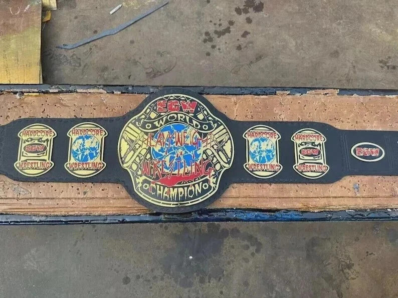 NEW ECW World Heavyweight Wrestling Championship Replica Belt 2mm