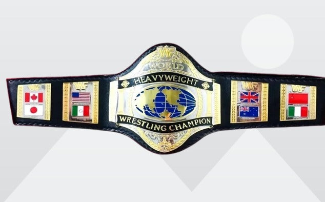 HULK HOGAN 86 WORLD HEAVYWEIGHT WRESTLING CHAMPIONSHIP Belt Replica 4mm