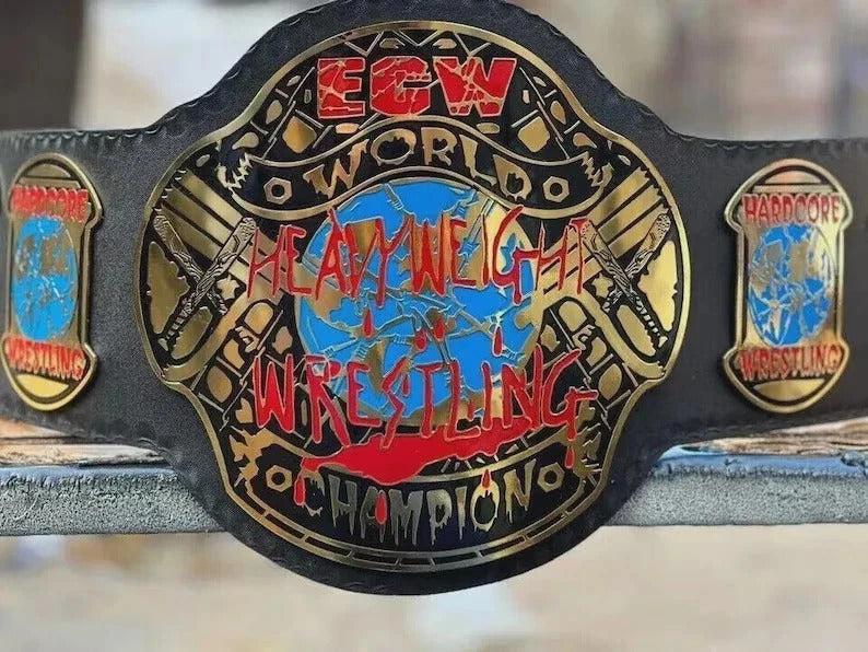 NEW ECW World Heavyweight Wrestling Championship Replica Belt 2mm