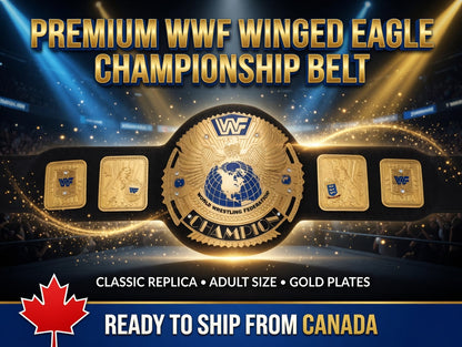 Block Logo Big Eagle Heavyweight Wrestling Championship belt 2MM
